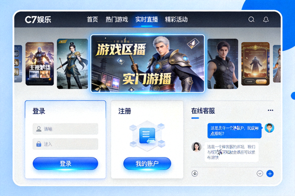 C7娱乐官方网站平台精美界面展示 - 高品质在线娱乐体验场景